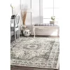 Gray Verona Medallion Area Rug, 5x7