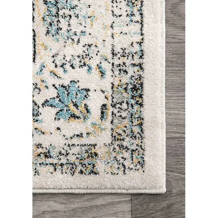 Gray Verona Medallion Area Rug, 5x7
