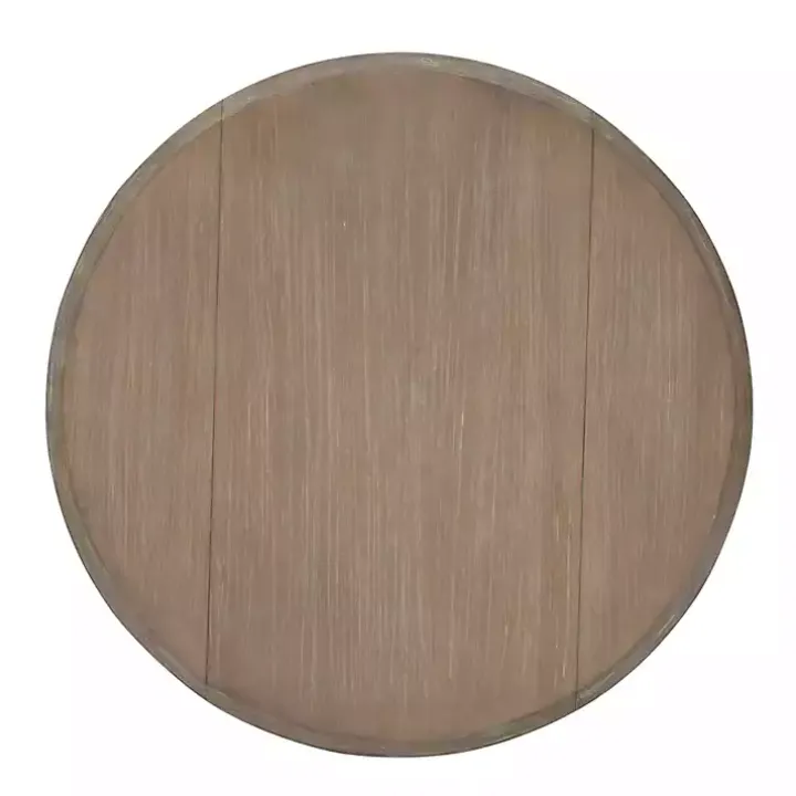 Gray Wash Drop Leaf Dining Table