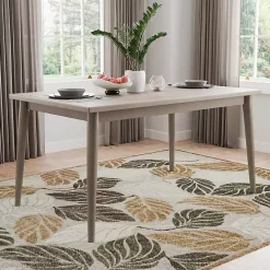 Gray Wood Porter Modern Dining Table