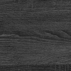 Gray Wood X Doors Media Cabinet