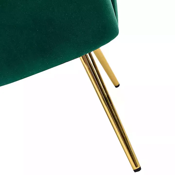 Green Donata Velvet Tufted Loveseat