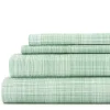 Green Soft Thatch 3-pc. Twin Sheet Set