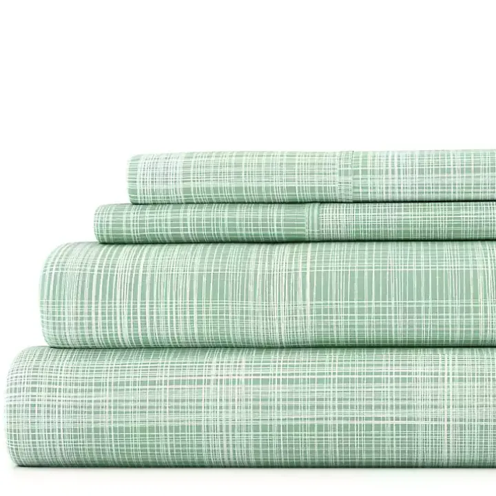 Green Soft Thatch 3-pc. Twin Sheet Set