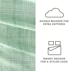 Green Soft Thatch 3-pc. Twin Sheet Set