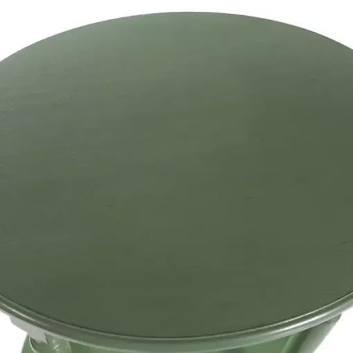 Green Wood Oval Emily Accent Table