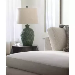 Green Yosemite Textured Table Lamp