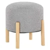 Grey Michelle Ottoman