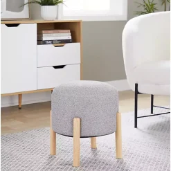 Grey Michelle Ottoman