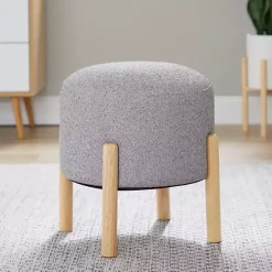 Grey Michelle Ottoman