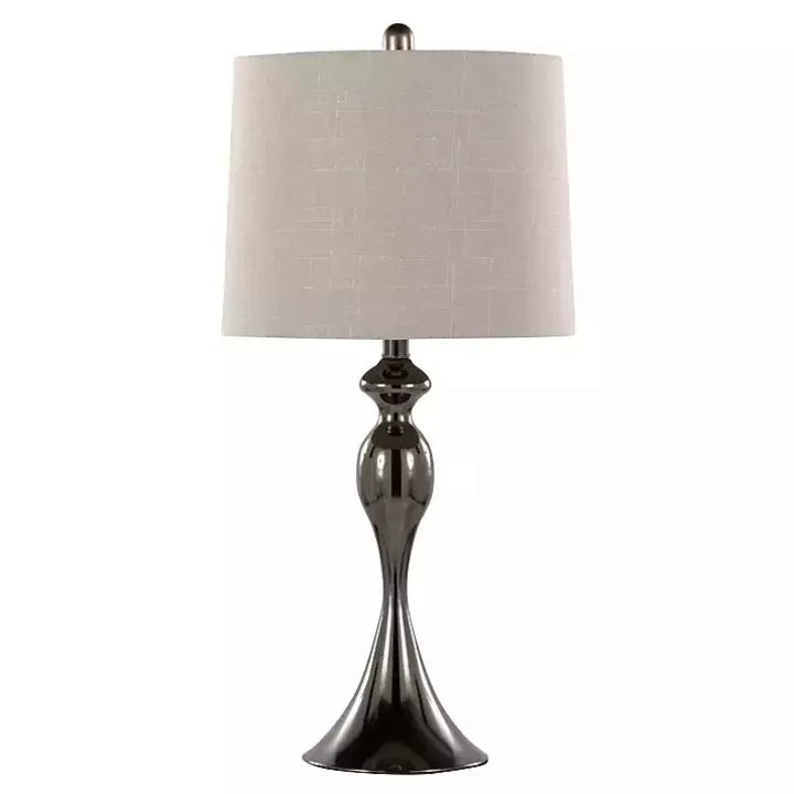 Gunmetal Ashland Table Lamps, Set of 2