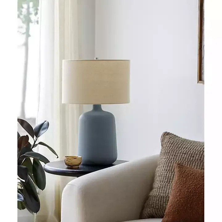 Harmonie Blue Ceramic Table Lamp