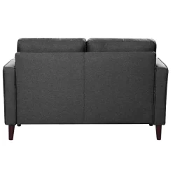 Heather Gray Chelsea Modern Loveseat