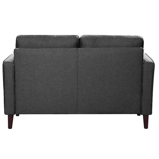 Heather Gray Chelsea Modern Loveseat