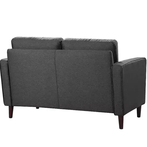 Heather Gray Chelsea Modern Loveseat