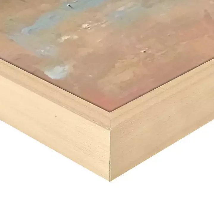 Heavenly Glow Framed Canvas Art Print