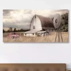 Henderson Bay Farm Canvas Art Print