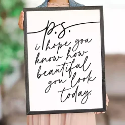 Hope You Know Framed Wall Plaque