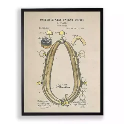 Horse Collar Framed Art Print