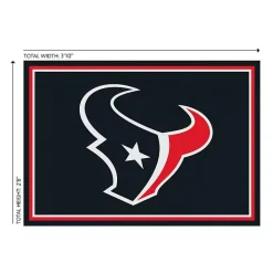 Houston Texans Area Rug, 3x4