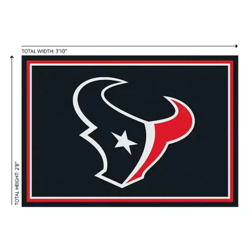 Houston Texans Area Rug, 3x4