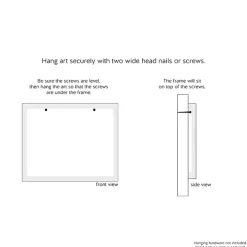 Hydrangea Bouquets Framed Wood Wall Plaque