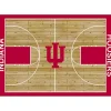 Indiana University Courtside Area Rug, 4x6