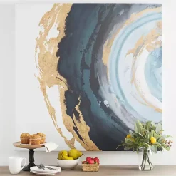 Indigo Agate Canvas Art Print