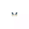 Indigo Tufted Nailhead Counter Stools, Set of 2
