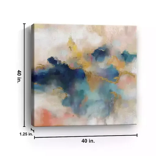 Infinite Echos Canvas Art Print, 40x40 in.
