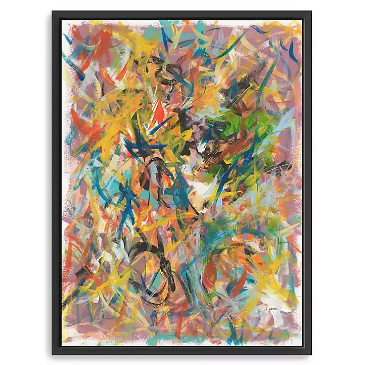 Inside Out No. 2 Framed Giclee Canvas Art Print