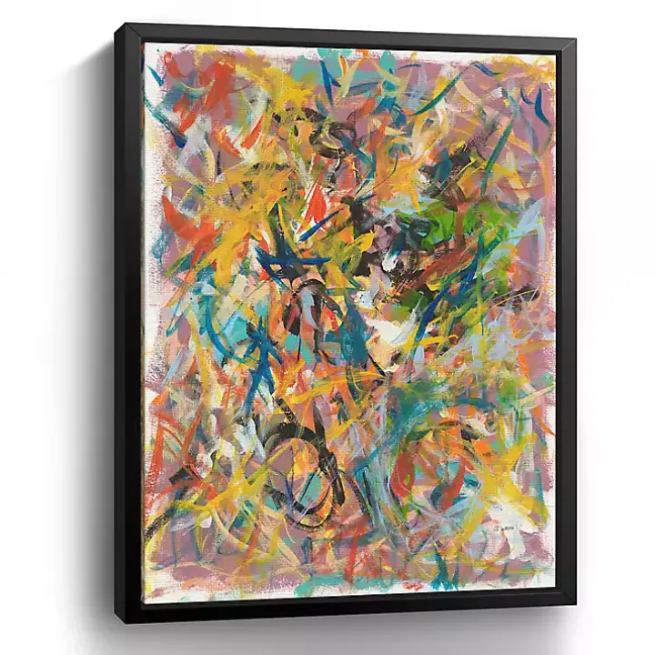 Inside Out No. 2 Framed Giclee Canvas Art Print