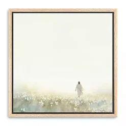 Into the Light Framed Canvas Art Print, 30x30