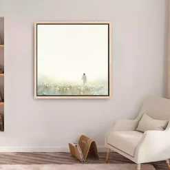 Into the Light Framed Canvas Art Print, 30x30