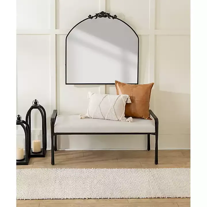 Ivory Boucle Runner, 2x6