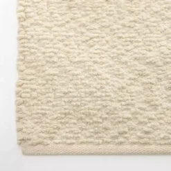 Ivory Boucle Runner, 2x6
