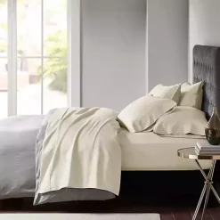 Ivory Cotton Blend Sateen 6-pc. King Sheet Set