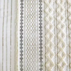 Ivory Cotton Tufted King 3-pc. Comforter Set