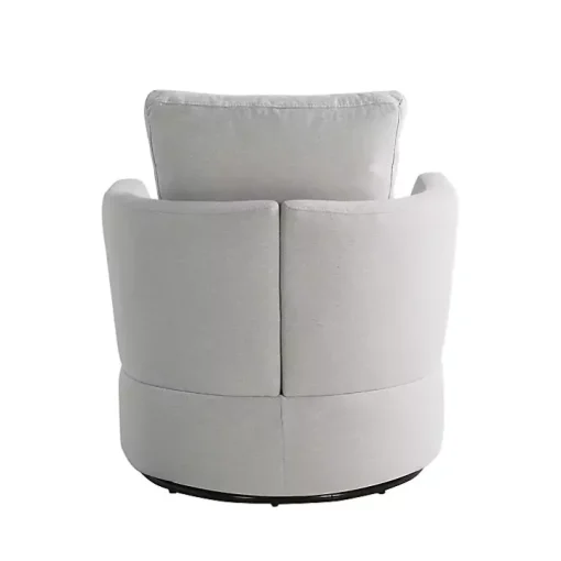 Ivory Elmhurst Swivel Accent Chair