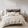 Ivory Jacquard Full/Queen 3-pc. Comforter Set