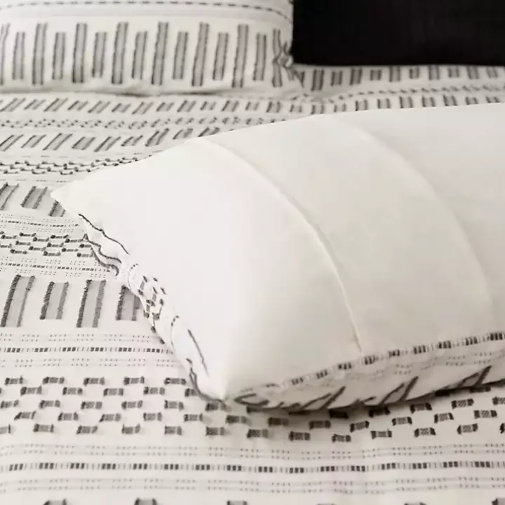 Ivory Jacquard Full/Queen 3-pc. Comforter Set