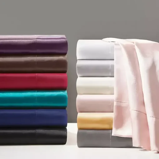 Ivory Satin 6-pc. California King Sheet Set