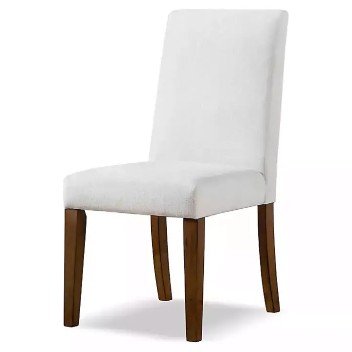 Ivory Upholstered Katie Dining Chairs, Set of 2