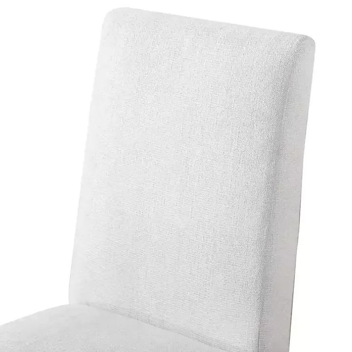 Ivory Upholstered Katie Dining Chairs, Set of 2