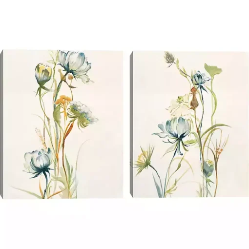 Jardine Late Summer Canvas Art Prints, Set of 2