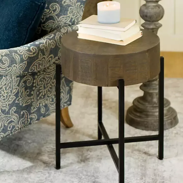 Jodi Mango Wood Side Table