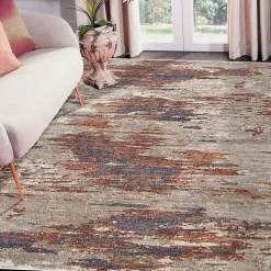 Jordan Delia Beige Area Rug, 5x7