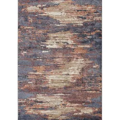 Jordan Delia Rust Area Rug, 6x9