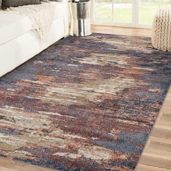 Jordan Delia Rust Area Rug, 5x7