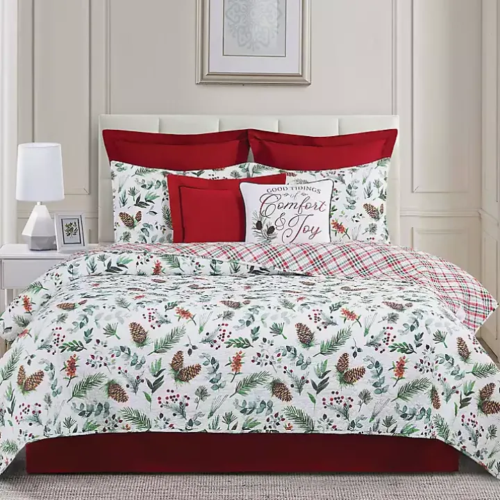 Jovie Pinecone 3-pc. Full/Queen Quilt Set